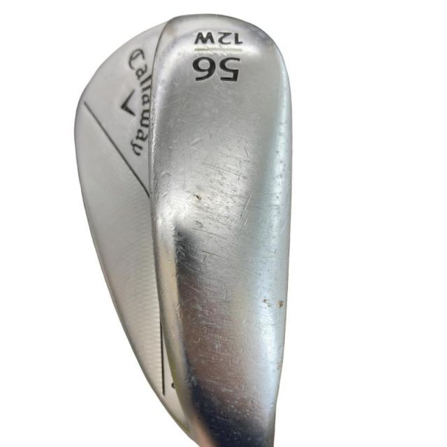 【中古】 キャロウェイ JAWS RAW クロムメッキ 56°/12°W ウェッジ WG NS PRO 950GH neo (フレックスS) メンズ 男性用 右利き 右用 Cランク ゴルフクラブ