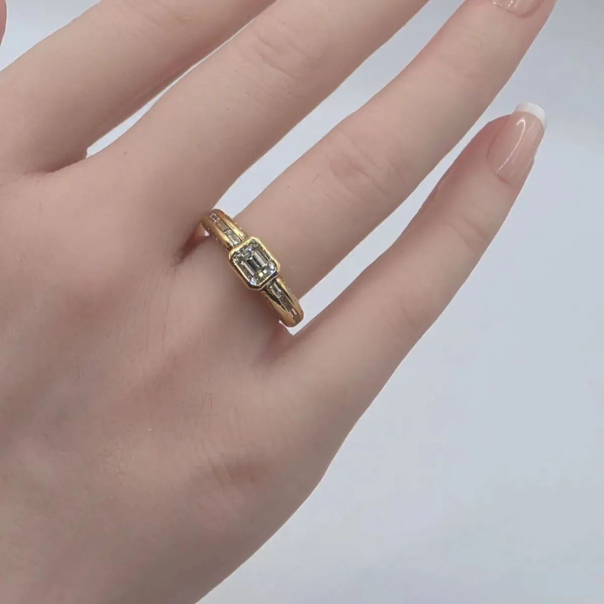 安い〜〜〜！??在庫一掃セール！?⏰? ⚡ダイヤ リング K18 ダイヤ - 0.665cts+1.025cts 9号
