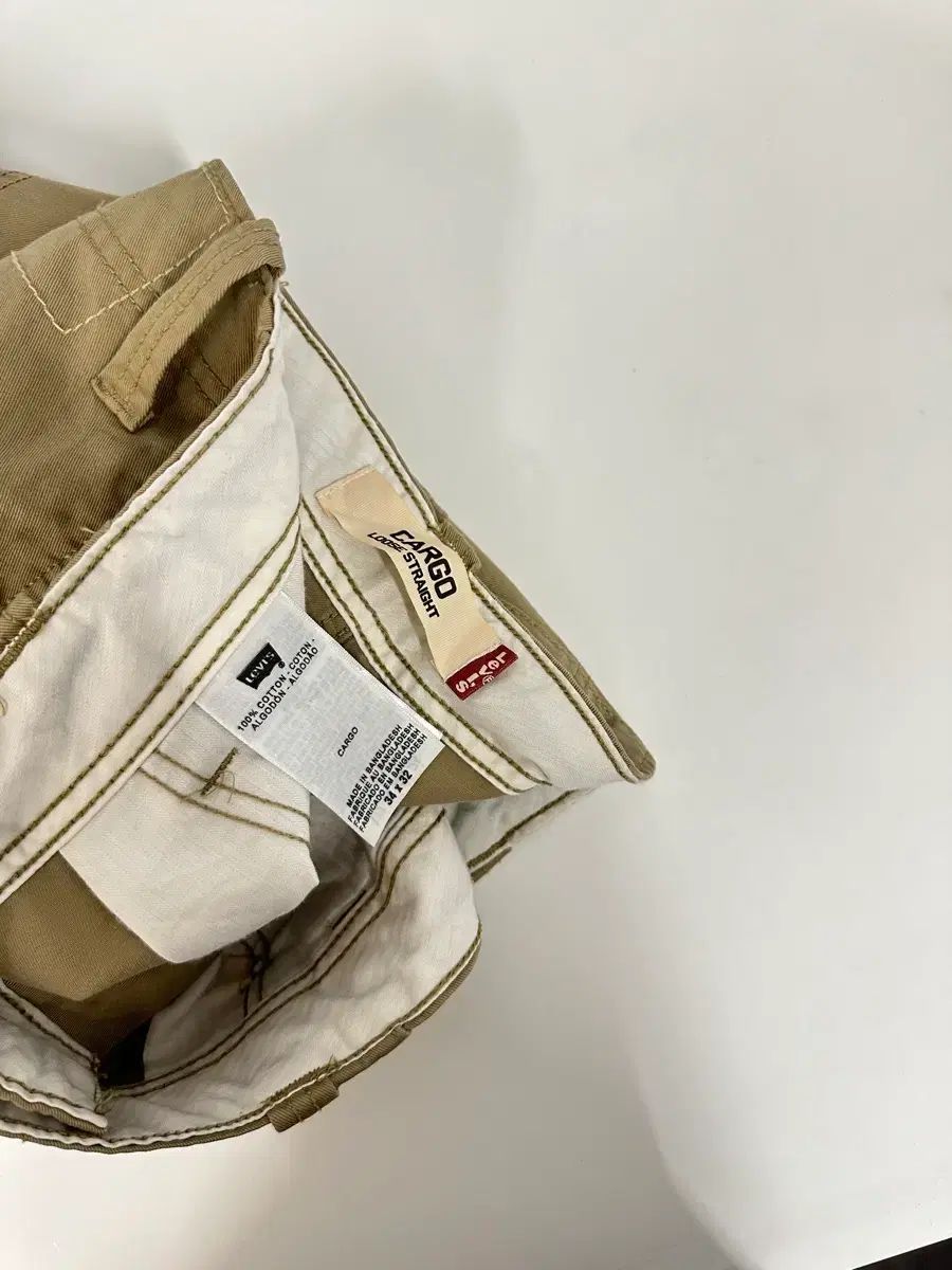 リーバイス vintage コットン ワイドフィット カーゴ パンツ 34