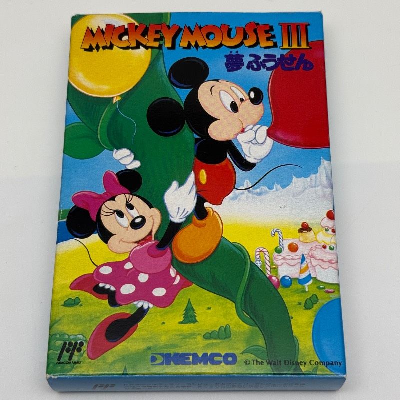【希少 動作良好】ファミコン ミッキーマウス3 夢ふうせん FC MICKEY MOUSE Ⅲ KEMCO コトブキシステム ディズニー 横スクロールアクション レア レトロ 【希少 動作良好】ファミコン ミッキーマウス3 夢ふうせん FC MICKEY MOUSE Ⅲ KEMCO コトブキシステム ディズニー 横スクロールアクション レア レトロ