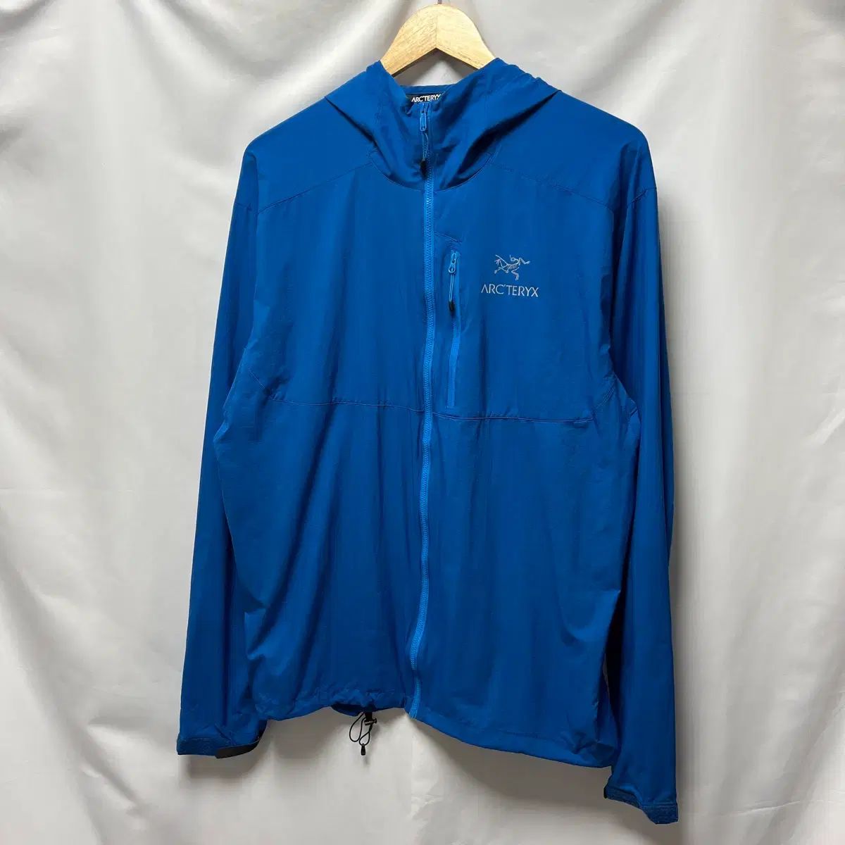 正規品/L ARC'TERYX アークテリクス スコーミッシュ フーディー ウィンドブレーカー ブルー