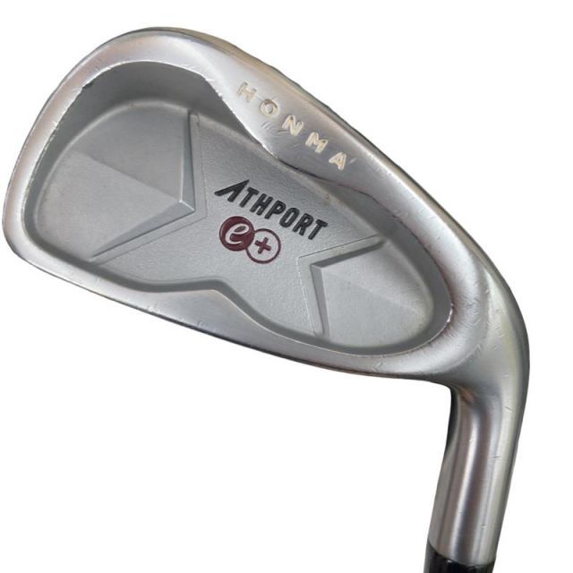 【中古】 本間ゴルフ ATHPORT e+ 9S アイアンセット IR ATHPORT 50 (フレックスR) メンズ 男性用 右利き 右用 Dランク ゴルフクラブ 【中古】 本間ゴルフ ATHPORT e+ 9S アイアンセット IR ATHPORT 50 (フレックスR) メンズ 男性用 右利き 右用 Dランク ゴルフクラブ