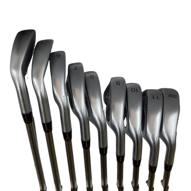 【中古】 本間ゴルフ ATHPORT e+ 9S アイアンセット IR ATHPORT 50 (フレックスR) メンズ 男性用 右利き 右用 Dランク ゴルフクラブ