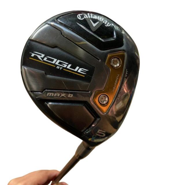 【中古】 キャロウェイ ROGUE ST MAX D 5W フェアウェイウッド FW VENTUS 5 for CW(ROGUE ST FW) (フレックスS) メンズ 男性用 右利き 右用 Cランク ゴルフクラブ