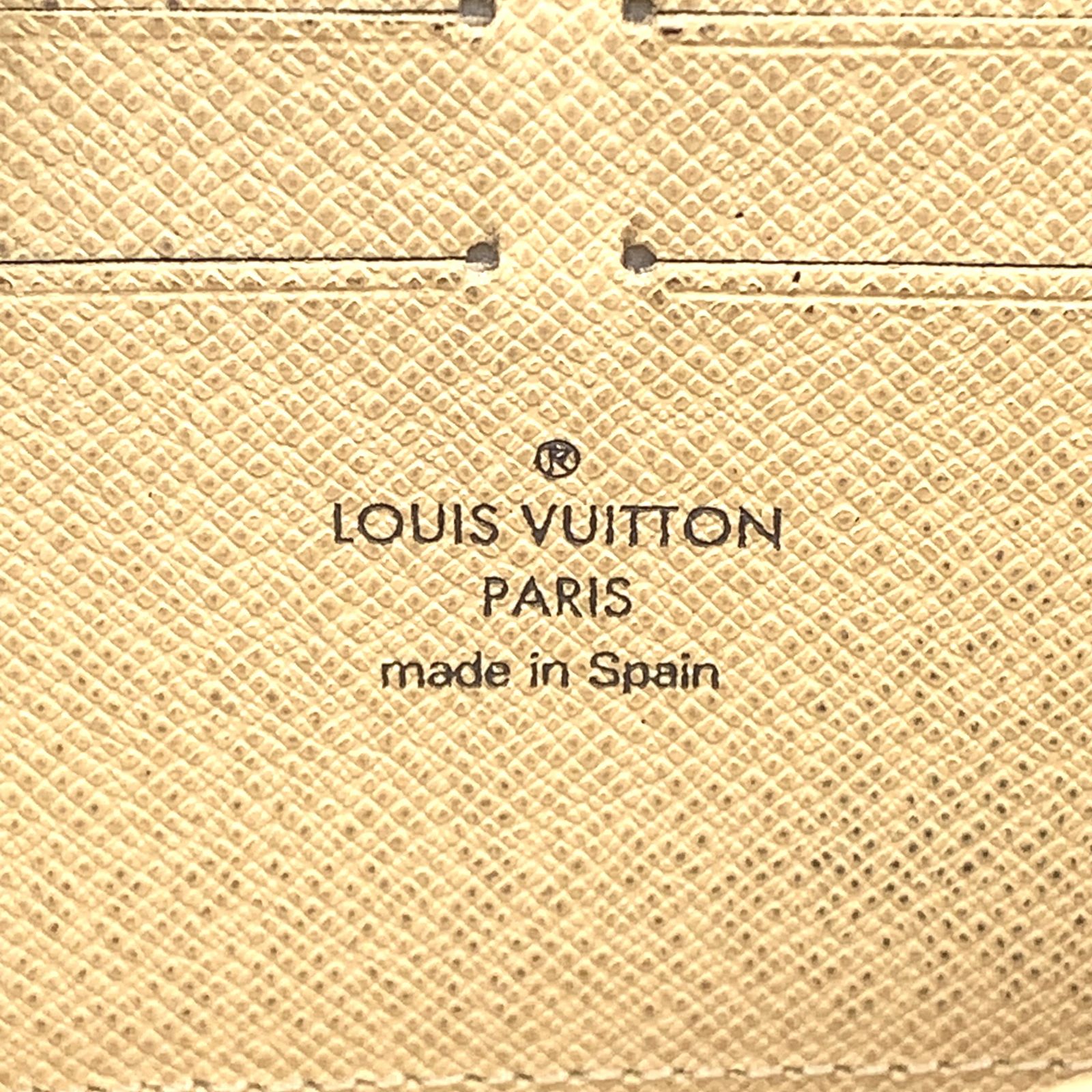 LOUIS VUITTON ジッピーウォレット ダミエアズール ダミエアズール