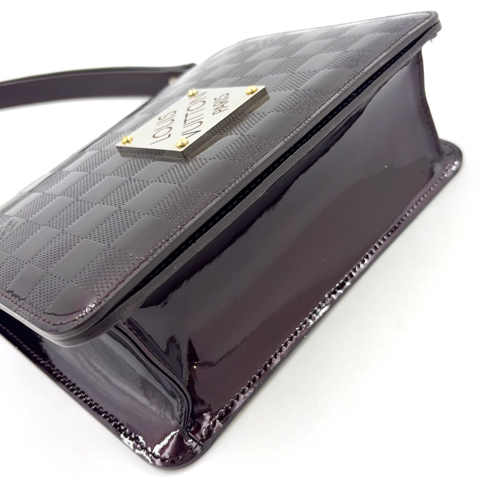 新着】LOUIS VUITTON キャバレー ダミエ ヴェルニ レザー×エナメル 