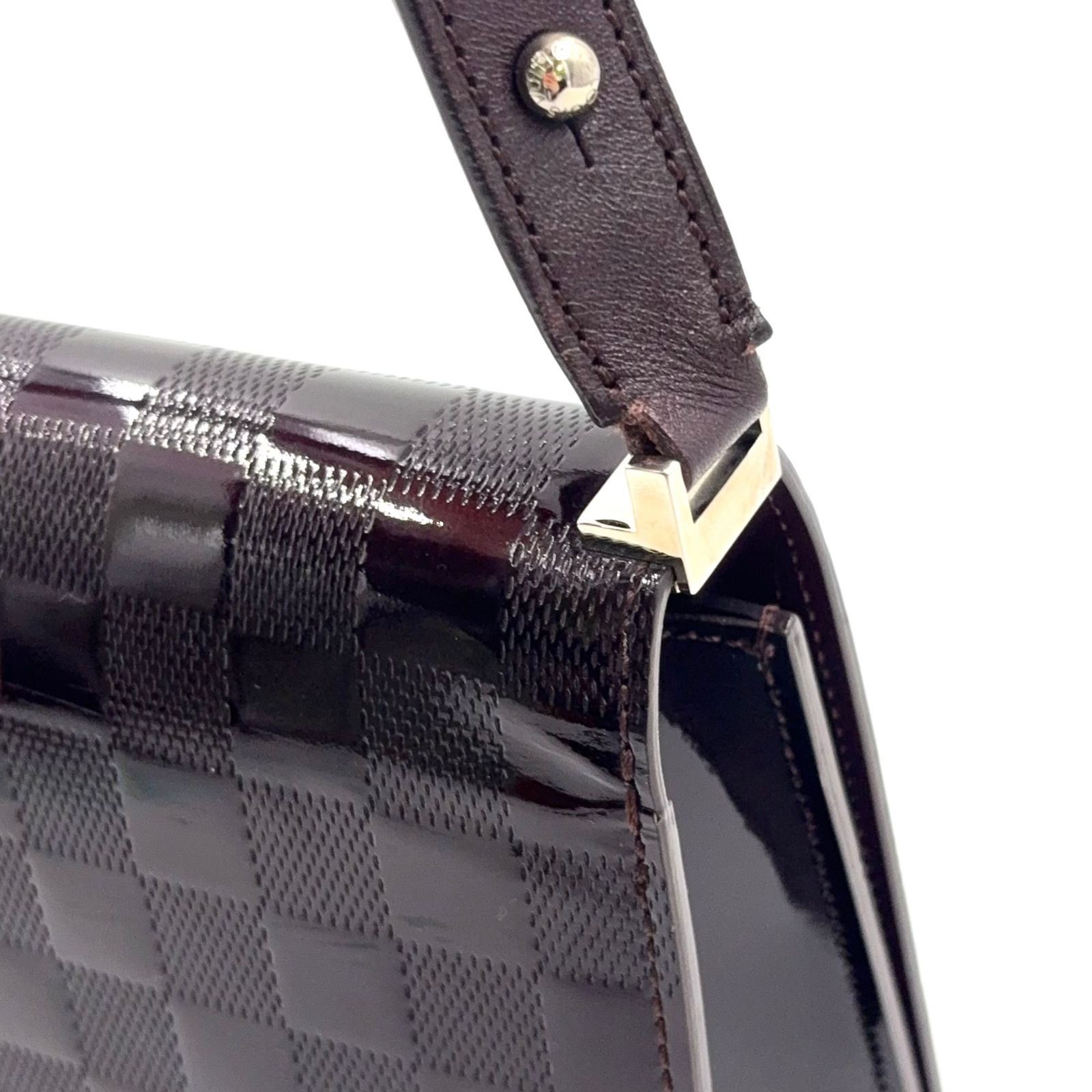 新着】LOUIS VUITTON キャバレー ダミエ ヴェルニ レザー×エナメル 