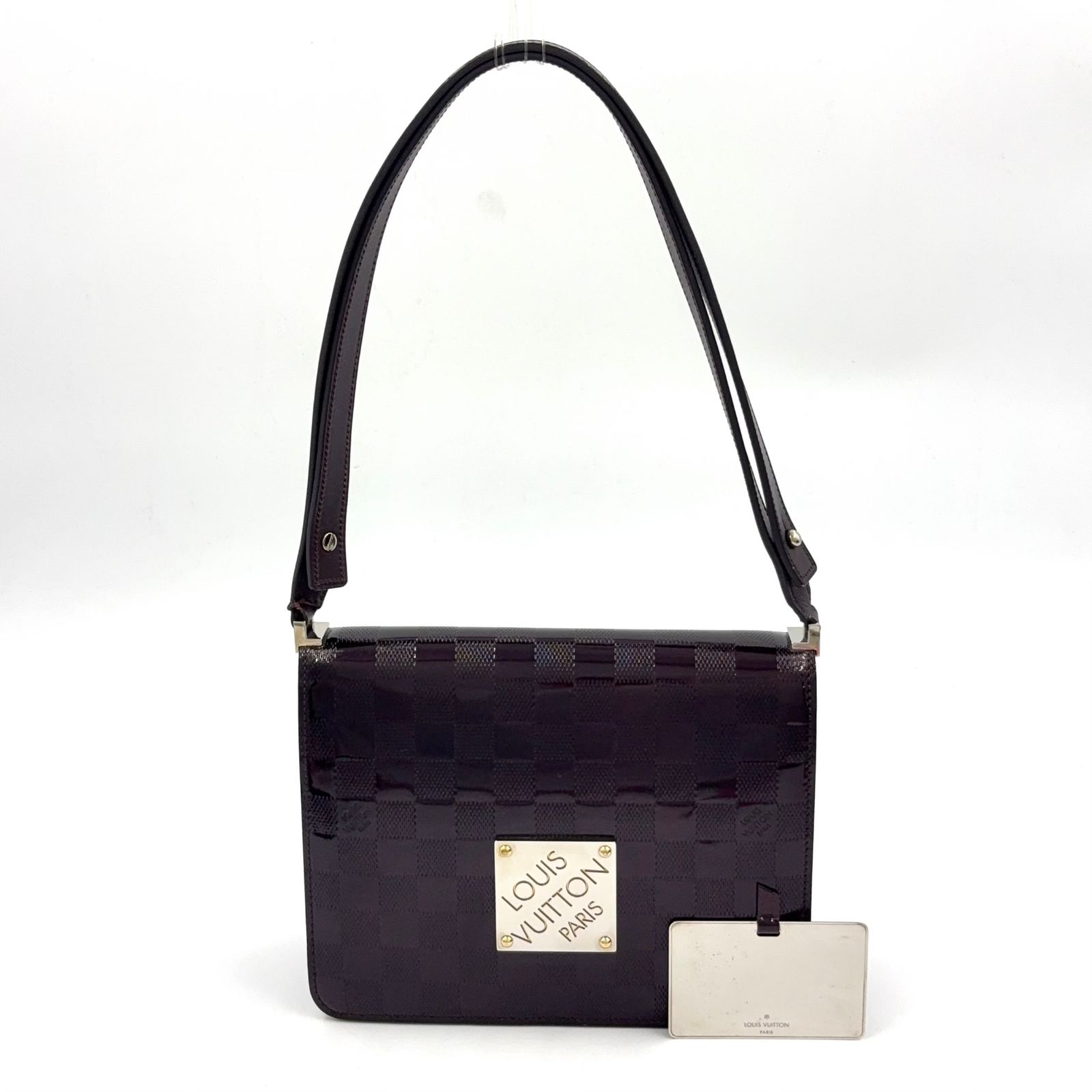 新着】LOUIS VUITTON キャバレー ダミエ ヴェルニ レザー×エナメル 