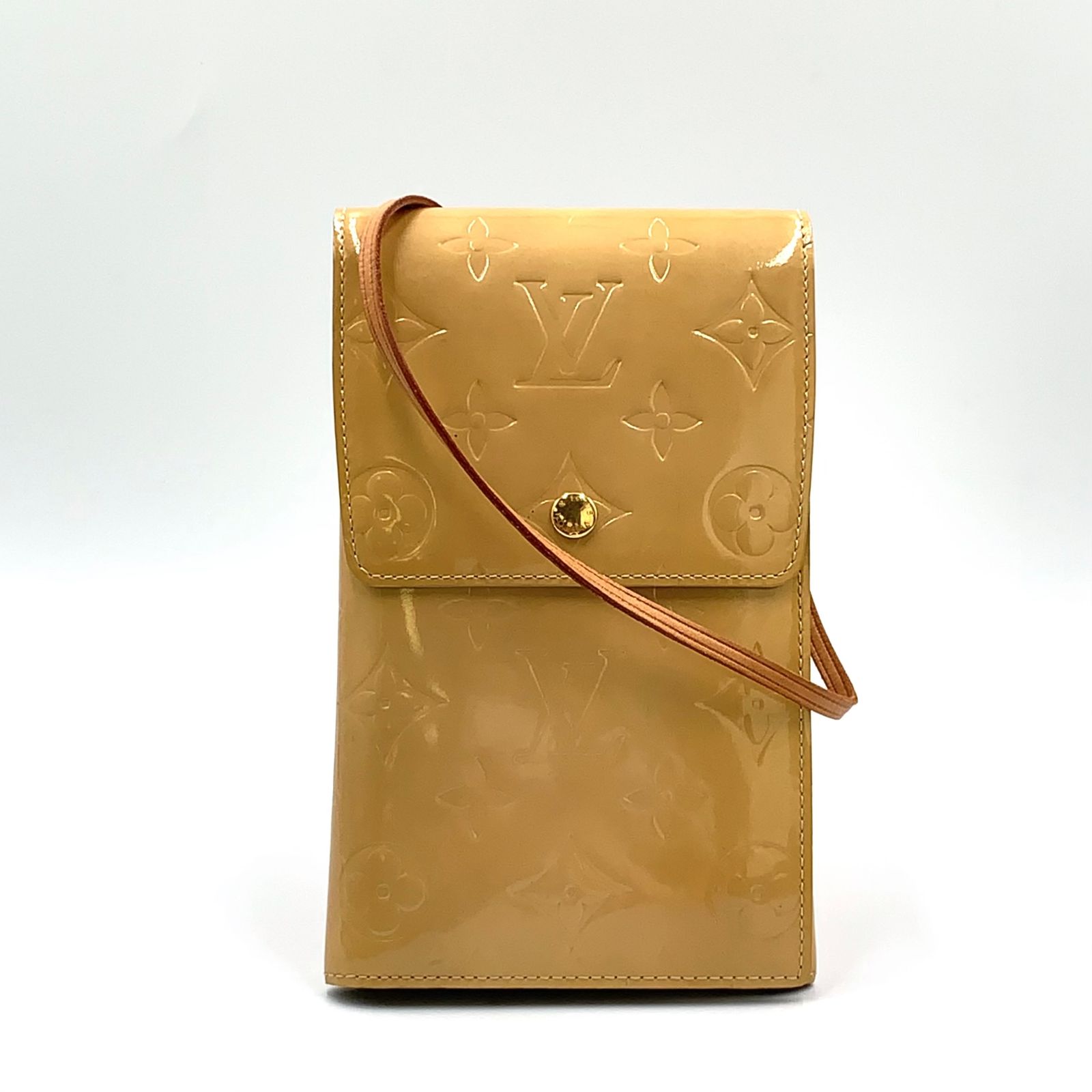 Louis Vuitton ヴェルニ ウォーカー ウォレット 財布 ショルダー ルイヴィトン ヴェルニ モノグラム ウォーカー 2way ミニショルダー