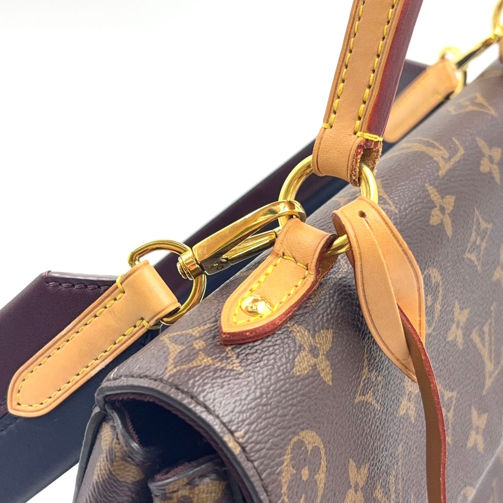 新着】LOUIS VUITTON クリュニーMM モノグラム 2WAY ショルダー レザー 