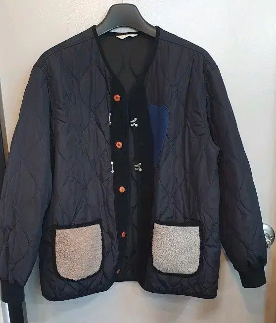 バイカラーキルティングジャケット large 6,923円