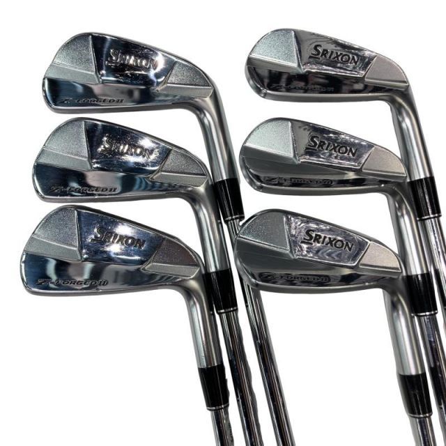 【中古】 ダンロップ SRIXON Z-FORGED II 6S アイアンセット IR Dynamic Gold D.S.T (フレックスS) メンズ 男性用 右利き 右用 Cランク ゴルフクラブ