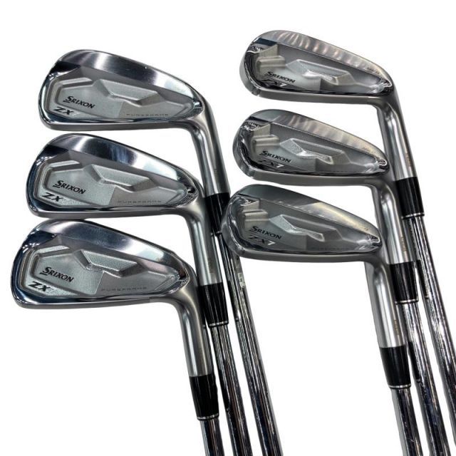 【中古】 ダンロップ SRIXON ZX7 Mk II 6S アイアンセット IR NS PRO MODUS3 TOUR120 (フレックスS) メンズ 男性用 右利き 右用 Cランク ゴルフクラブ