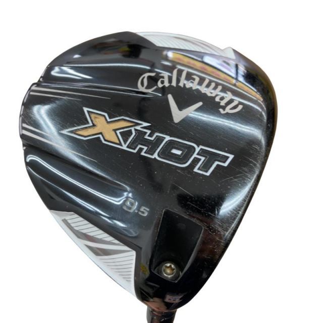 【中古】 キャロウェイ X HOT 9.5° ドライバー DR X HOT 60W(ドライバー) (フレックスS) メンズ 男性用 右利き 右用 Cランク ゴルフクラブ