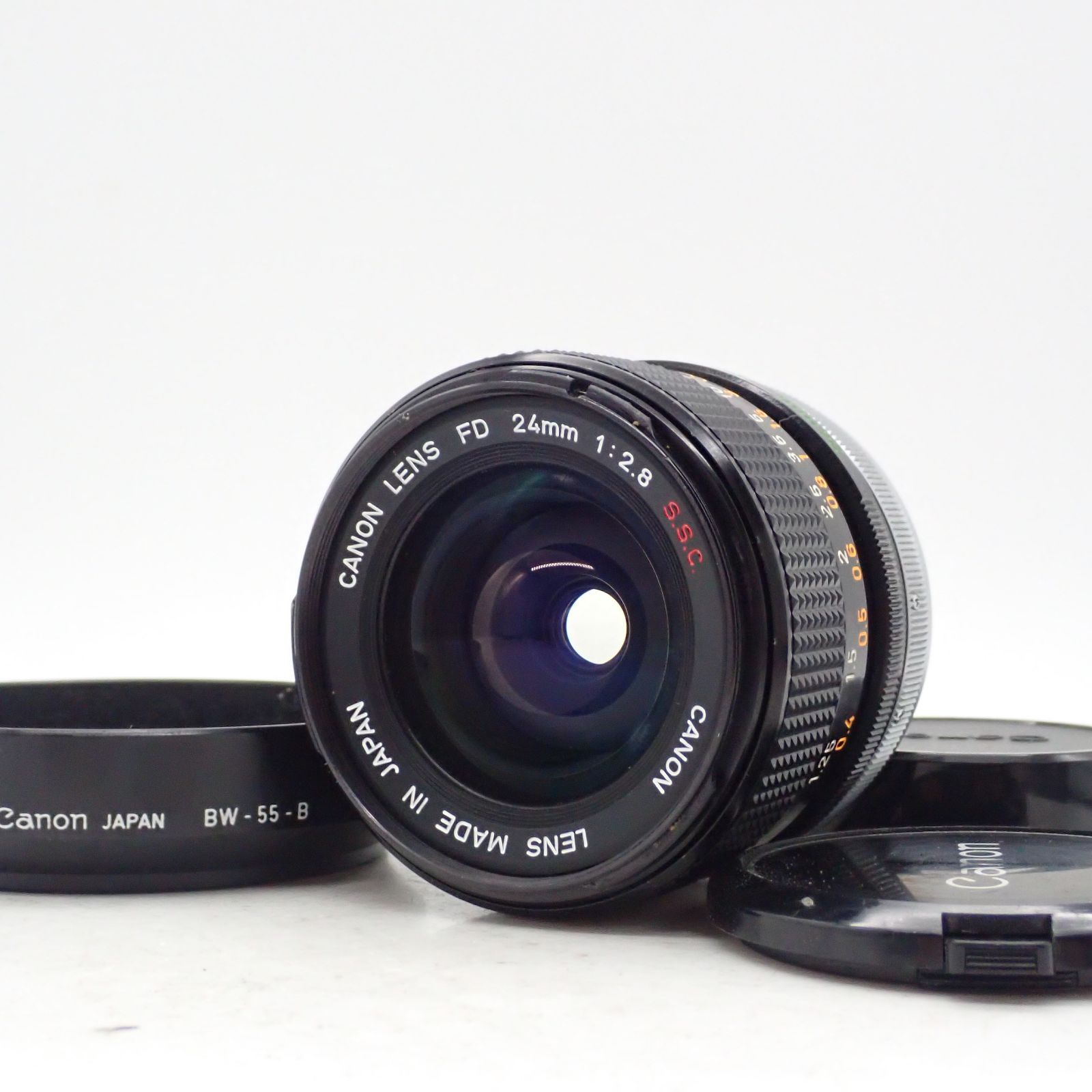 美品 Canon FD 24mm f2.8 S.S.C. SSC 広角 単焦点 マニュアル オールドレンズ　66022