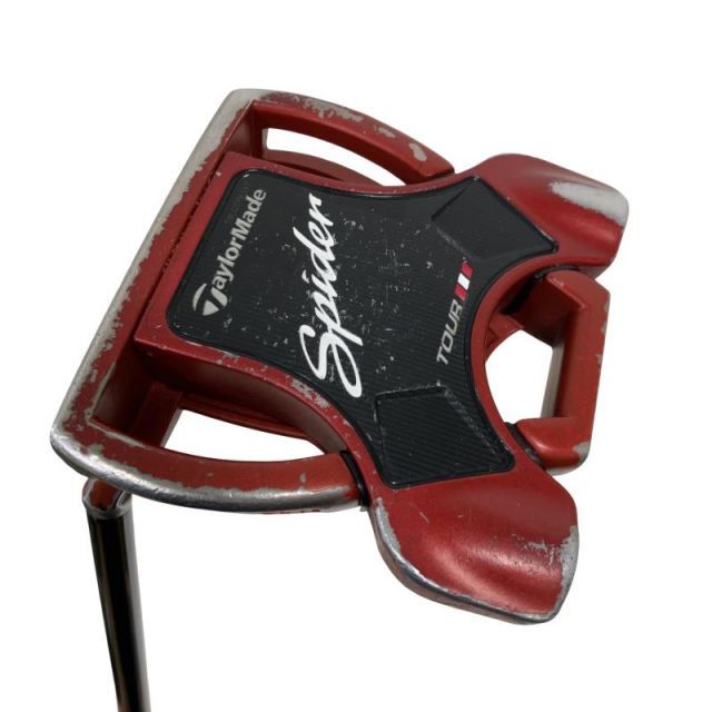 【中古】 テーラーメイド Spider Tour RED(サイトライン) 34インチ レフティ パター PT スチール (フレックスその他) メンズ 男性用 左利き レフティ 左用 Dランク ゴルフクラブ
