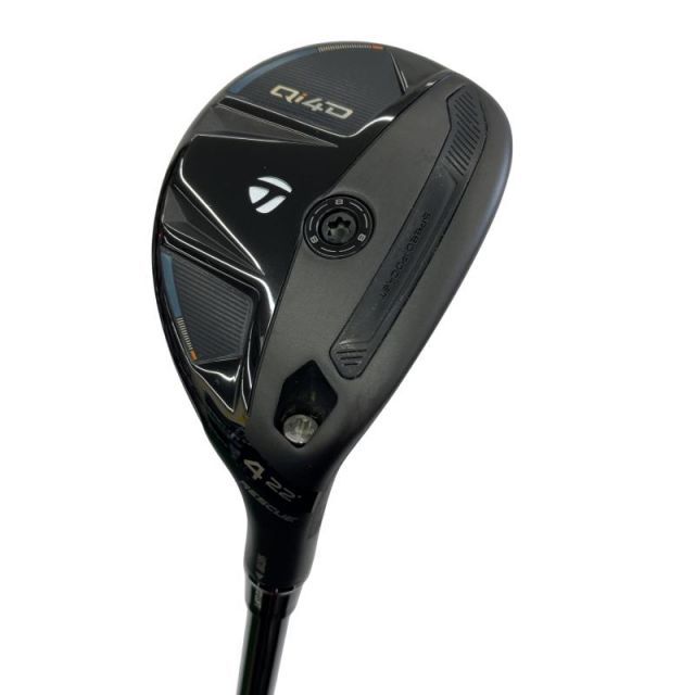 【中古】 テーラーメイド Qi4D U4 ユーティリティ UT REAX 75(Qi4D UT) (フレックスS) メンズ 男性用 右利き 右用 Bランク ゴルフクラブ