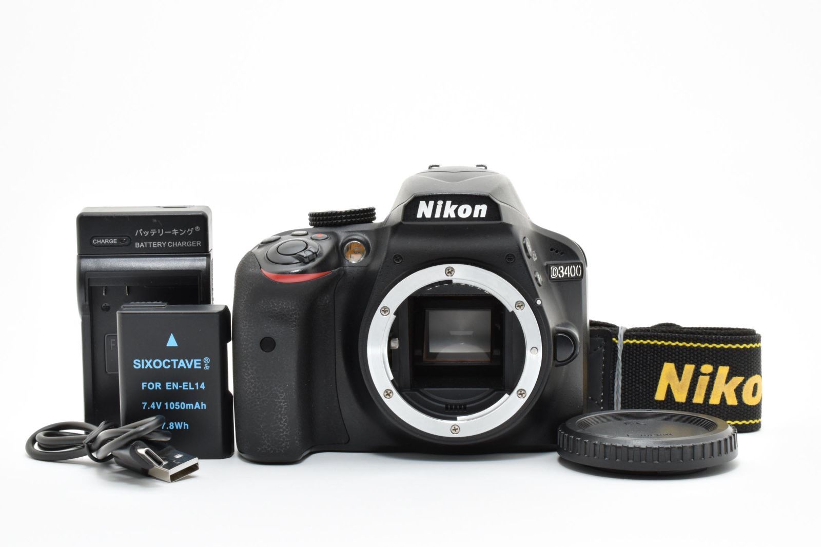 シャッター回数：23,281回】 ニコン Nikon D3400 デジタル一眼レフ