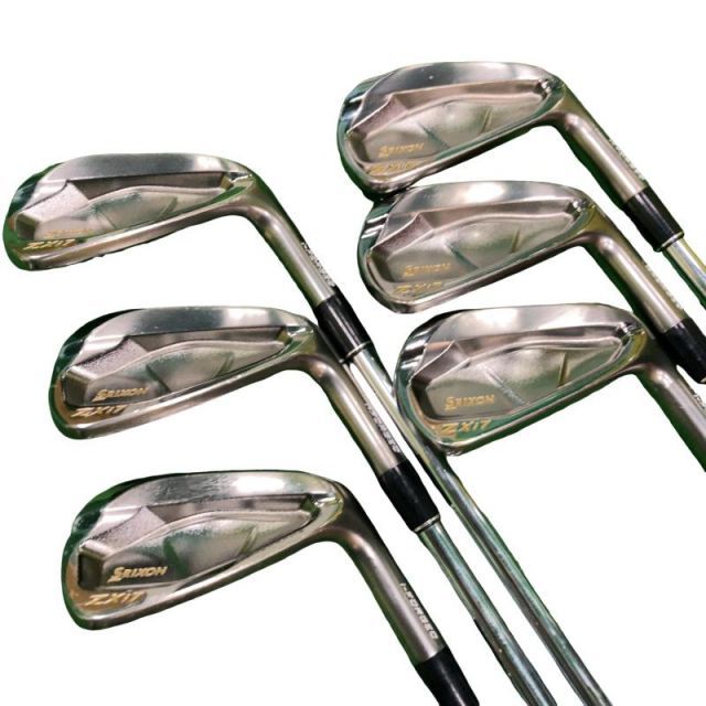 【中古】 ダンロップ SRIXON ZXi7 ブラック 6S アイアンセット IR Dynamic Gold MID 95 TOUR ISSUE (フレックスS) メンズ 男性用 右利き 右用 Cランク ゴルフクラブ