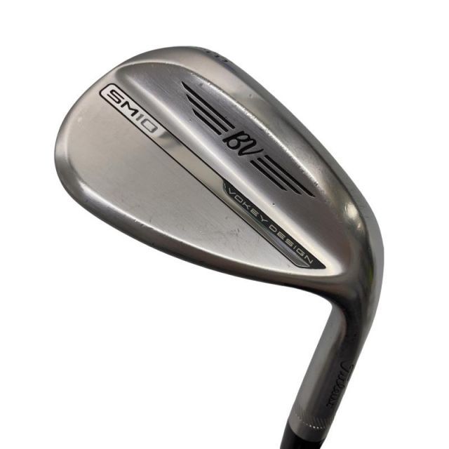 【中古】 タイトリスト VOKEY SPIN MILLED SM10 ツアークロム 58°/10°S ウェッジ WG BV 105 (フレックスその他) メンズ 男性用 右利き 右用 Dランク ゴルフクラブ