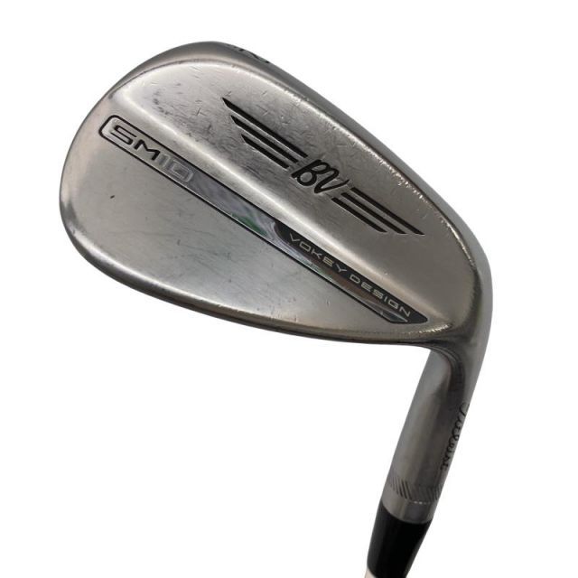 【中古】 タイトリスト VOKEY SPIN MILLED SM10 ツアークロム 52°/08°F ウェッジ WG BV 105 (フレックスその他) メンズ 男性用 右利き 右用 Cランク ゴルフクラブ