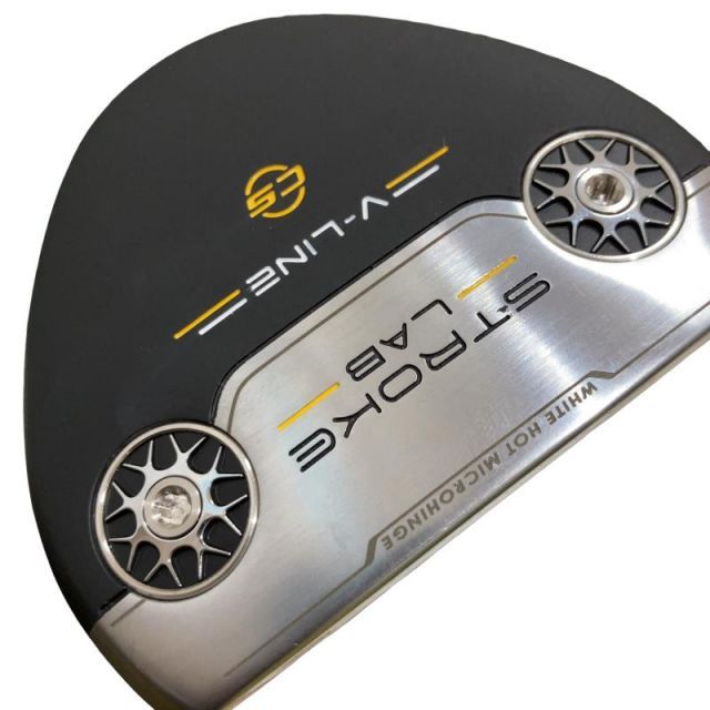 【中古】 オデッセイ STROKE LAB V-LINE CS 34インチ パター PT STROKE LAB (フレックスその他) メンズ 男性用 右利き 右用 Cランク ゴルフクラブ