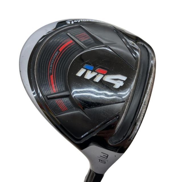 【中古】 テーラーメイド M4 3W フェアウェイウッド FW Tour AD IZ-6 (フレックスS) メンズ 男性用 右利き 右用 Cランク ゴルフクラブ
