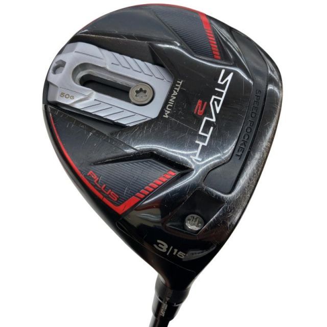 【中古】 テーラーメイド STEALTH2 PLUS 3W フェアウェイウッド FW Diamana TM50(FW) (フレックスSR) メンズ 男性用 右利き 右用 Cランク ゴルフクラブ