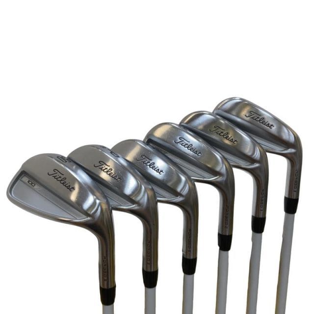 【中古】 タイトリスト Titleist T100(2023) 6S アイアンセット IR 純正特注シャフト (フレックスその他) メンズ 男性用 右利き 右用 Cランク ゴルフクラブ