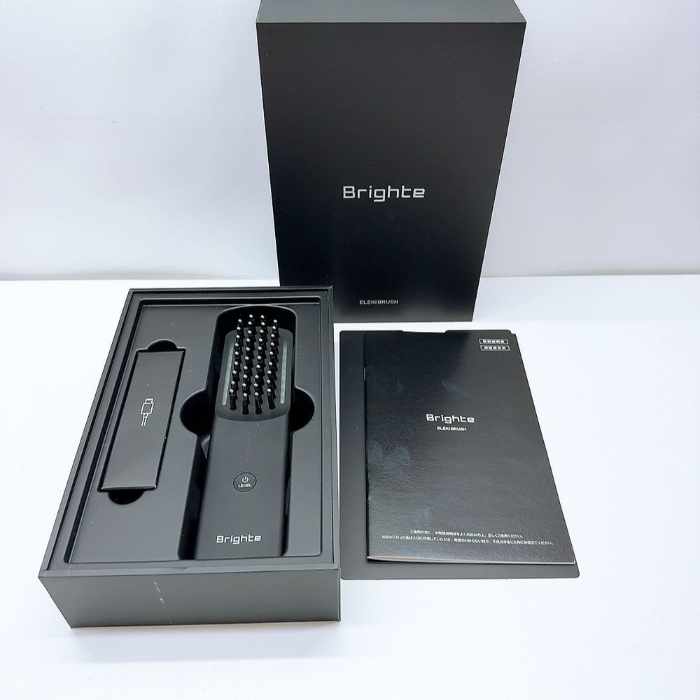 ほぼ未使用＊付属品完備》 Brighte ELEKIBRUSH ブライト エレキブラシ 