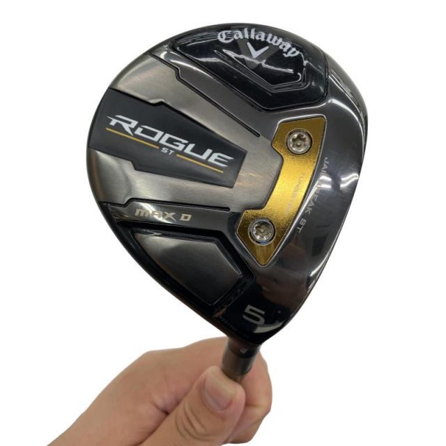 【中古】 キャロウェイ ROGUE ST MAX D 5W フェアウェイウッド FW VENTUS 5 for CW(ROGUE ST FW) (フレックスSR) メンズ 男性用 右利き 右用 Cランク ゴルフクラブ