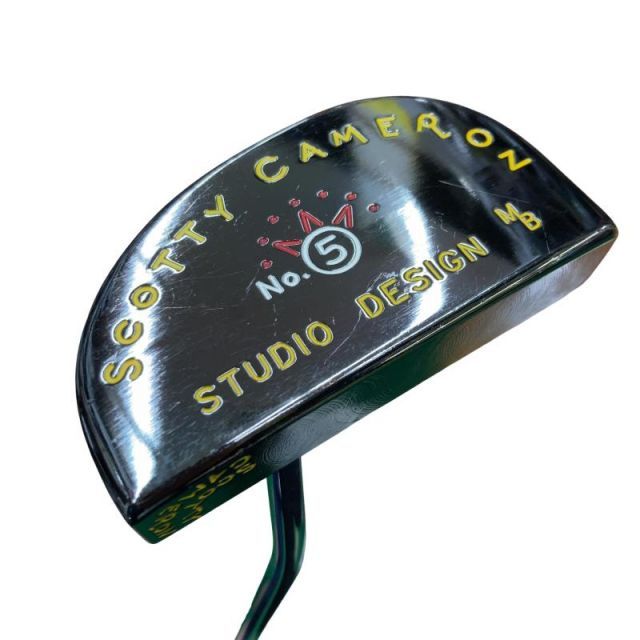 【中古】 タイトリスト SCOTTY CAMERON STUDIO DESIGN 5(2003) 35インチ パター PT スチール (フレックスその他) メンズ 男性用 右利き 右用 Cランク ゴルフクラブ