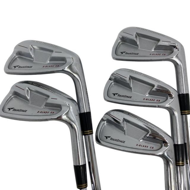 【中古】 ブリヂストン TOURSTAGE X-BLADE CB(2006) 6S アイアンセット IR NS PRO 950GH ウェイトフロー (フレックスS) メンズ 男性用 右利き 右用 Cランク ゴルフクラブ