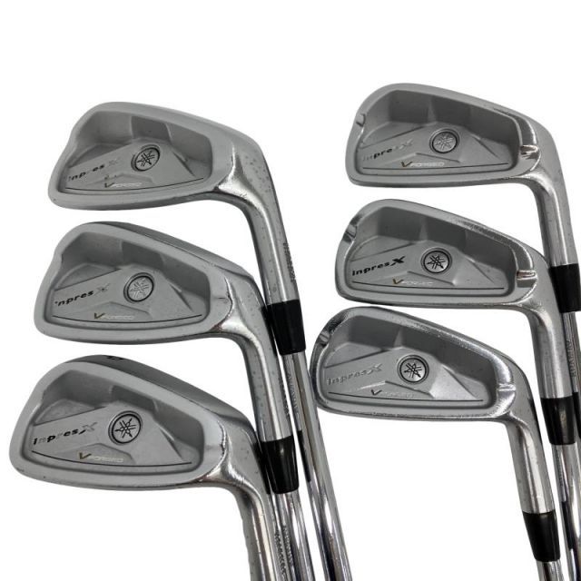 【中古】 ヤマハ inpres X V FORGED(2012) 6S アイアンセット IR NS PRO MODUS3 TOUR120 (フレックスS) メンズ 男性用 右利き 右用 Dランク ゴルフクラブ