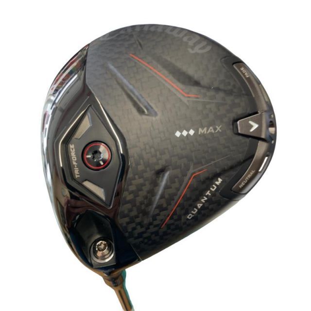 【中古】 キャロウェイ QUANTUM ◆◆◆ MAX 9° レフティ ドライバー DR 純正特注シャフト (フレックスS) メンズ 男性用 左利き レフティ 左用 Aランク ゴルフクラブ
