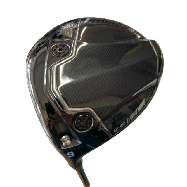 【中古】 PXG LIGHTNING MAX-10K+ 9° レフティ ドライバー DR 純正特注シャフト (フレックスS) メンズ 男性用 左利き レフティ 左用 Bランク ゴルフクラブ