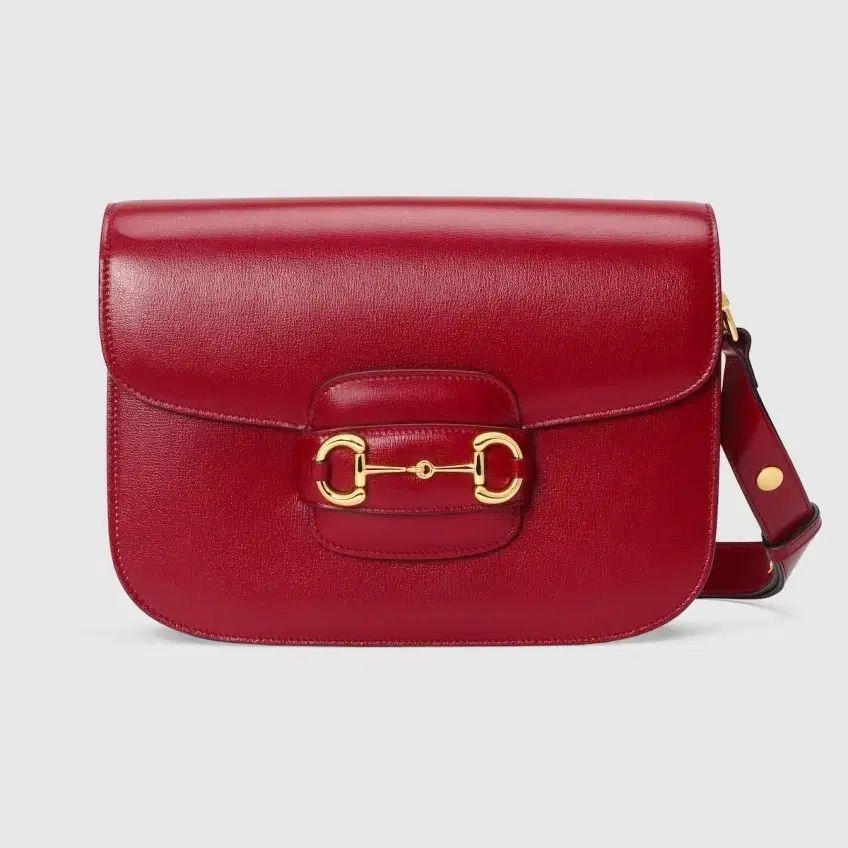 グッチ ホースビット 1955 レッド ショルダーバッグ