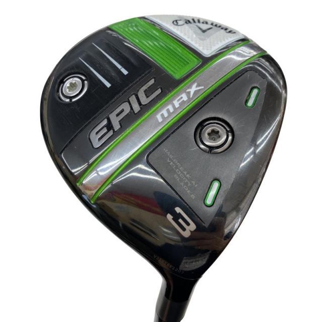 【中古】 キャロウェイ EPIC MAX 3W フェアウェイウッド FW Diamana 40 for CW(2021 EPIC FW) (フレックスSR) メンズ 男性用 右利き 右用 Cランク ゴルフクラブ