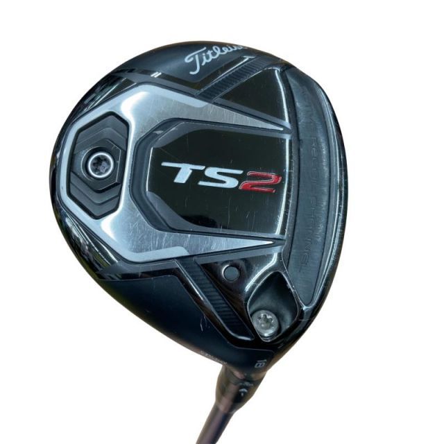 【中古】 タイトリスト TS2 18° フェアウェイウッド FW 純正特注シャフト (フレックスS) メンズ 男性用 右利き 右用 Cランク ゴルフクラブ