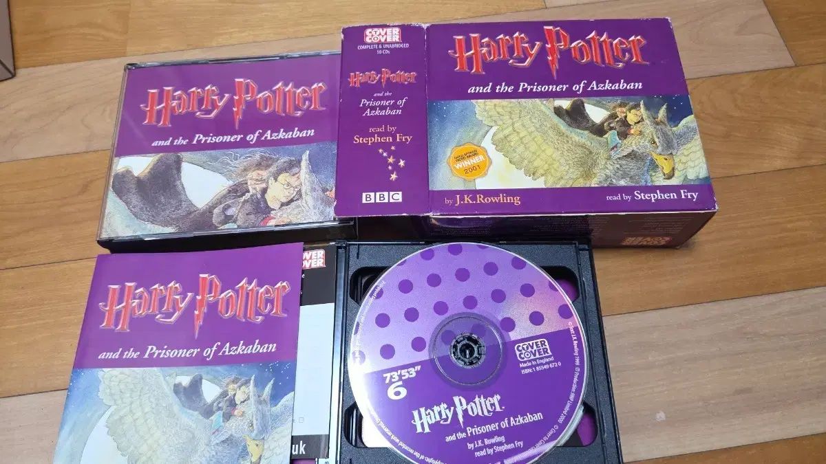 ハリーポッターとアズカバンの囚人 bbc オーディオブック