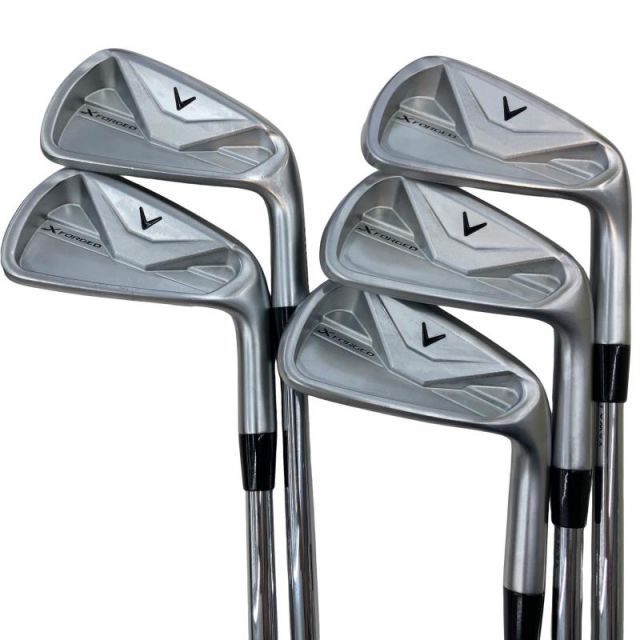 【中古】 キャロウェイ X FORGED(2026) 5S アイアンセット IR 純正特注シャフト (フレックスS) メンズ 男性用 右利き 右用 Bランク ゴルフクラブ