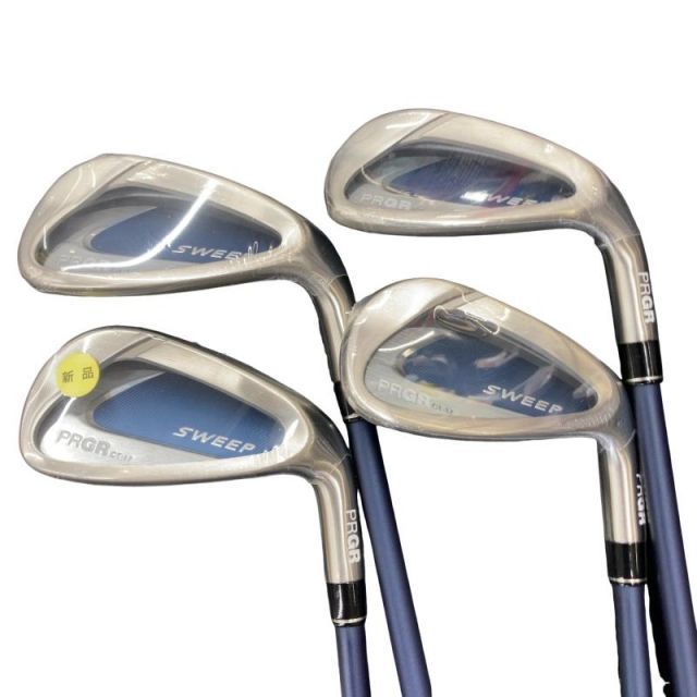 【中古】 プロギア SWEEP CT-17 4S レディース アイアンセット IR sweep(CT-17 IR) (フレックスL) レディース 女性用 右利き 右用 Nランク ゴルフクラブ