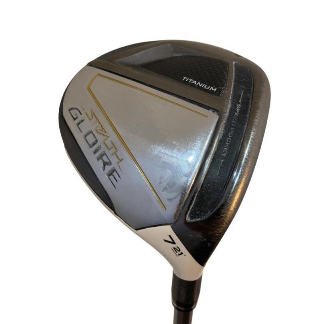 【中古】 テーラーメイド STEALTH GLOIRE 7W フェアウェイウッド FW SPEEDER NX for TM(FW) (フレックスS) メンズ 男性用 右利き 右用 Cランク ゴルフクラブ
