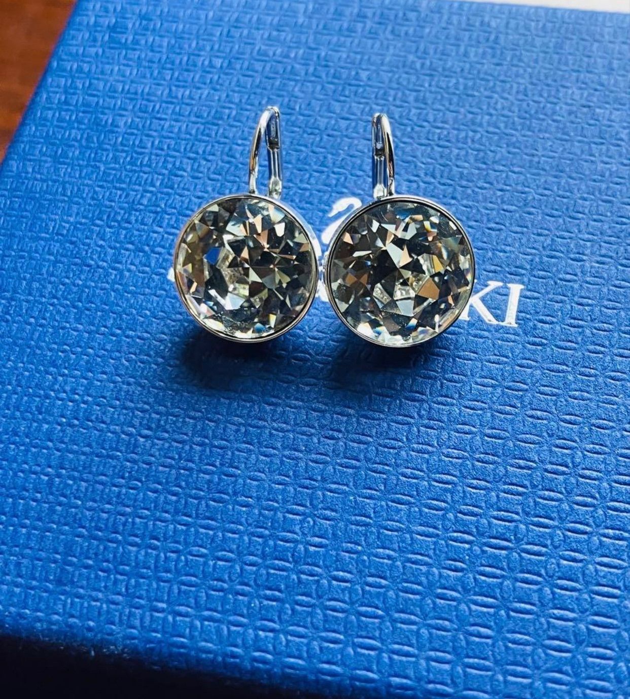 スワロフスキーSwarovski Bella Clear Crystal ピアス