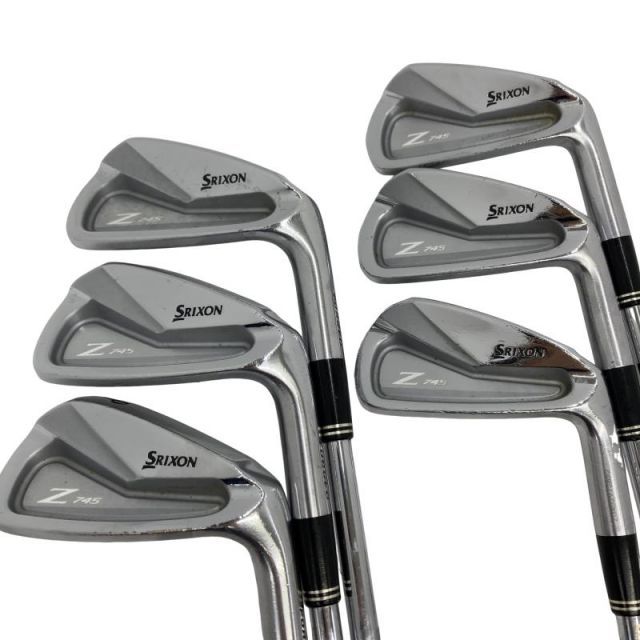 【中古】 ダンロップ SRIXON Z745 6S アイアンセット IR Dynamic Gold D.S.T (フレックスS) メンズ 男性用 右利き 右用 Cランク ゴルフクラブ
