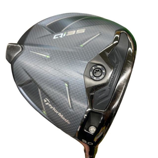 【中古】 テーラーメイド Qi35 9° ドライバー DR 純正特注シャフト (フレックスS) メンズ 男性用 右利き 右用 Cランク ゴルフクラブ