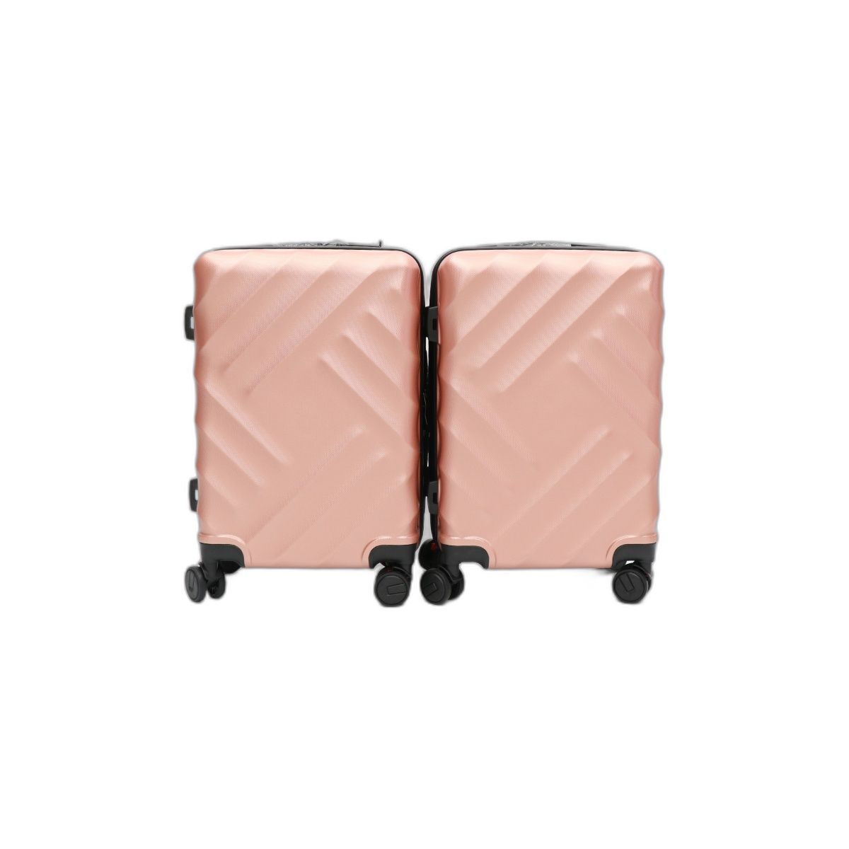 軽量樹脂製キャリーケース USD04 Dタイプ SSセット ピンク TSA LOCKキャリーケース バッグ 旅行 アウトドア