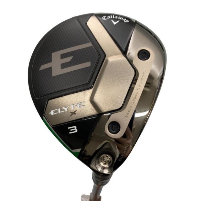 【中古】 キャロウェイ ELYTE X 3W フェアウェイウッド FW VENTUS GREEN 50 for CW(ELYTE FW) (フレックスS) メンズ 男性用 右利き 右用 Bランク ゴルフクラブ