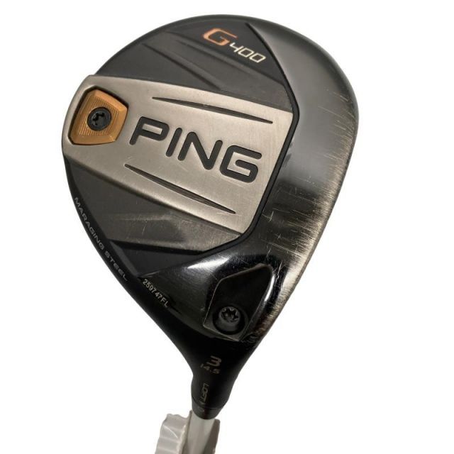 【中古】 ピン G400 3W フェアウェイウッド FW リシャフト (フレックスその他) メンズ 男性用 右利き 右用 Dランク ゴルフクラブ