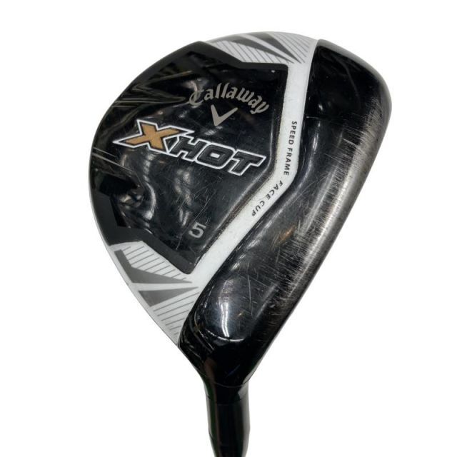 【中古】 キャロウェイ X HOT 5W フェアウェイウッド FW X HOT 60W(フェアウェイウッド) (フレックスS) メンズ 男性用 右利き 右用 Cランク ゴルフクラブ